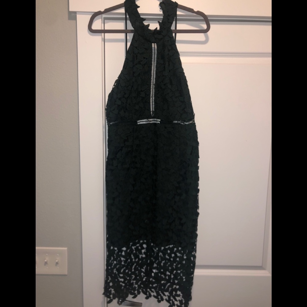 Midi Forest Green Dress